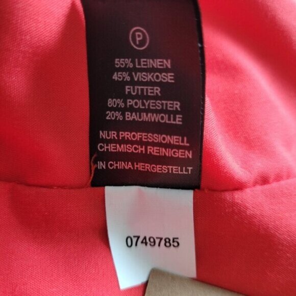 Joie Linen-Blend Floral Crop Top Size 8 - Picture 7 of 7